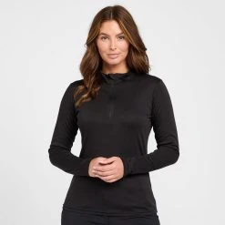 Peter Storm Women’s Long Sleeve Thermal Zip Neck Baselayer Top