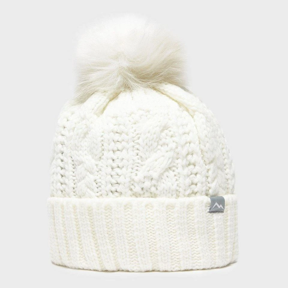 Peter Storm Women's Daisy Cable Knit Bobble Hat