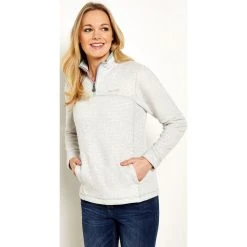 Weird Fish Chrystal 1/4 Zip Lightweight Microfleece