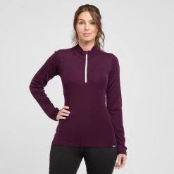 North Ridge Women's Convect-200 Merino Long Sleeved Zipped Top