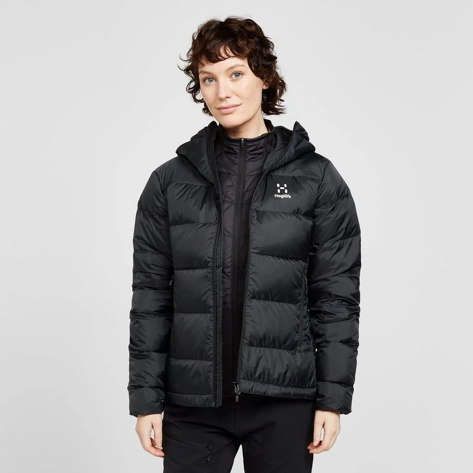 HAGLOFS Women’s Fiction Down Hooded Jacket