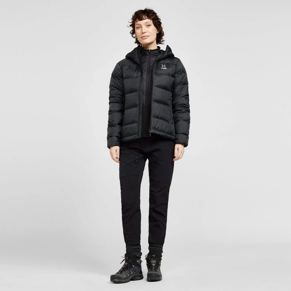 HAGLOFS Women’s Fiction Down Hooded Jacket - Image 3