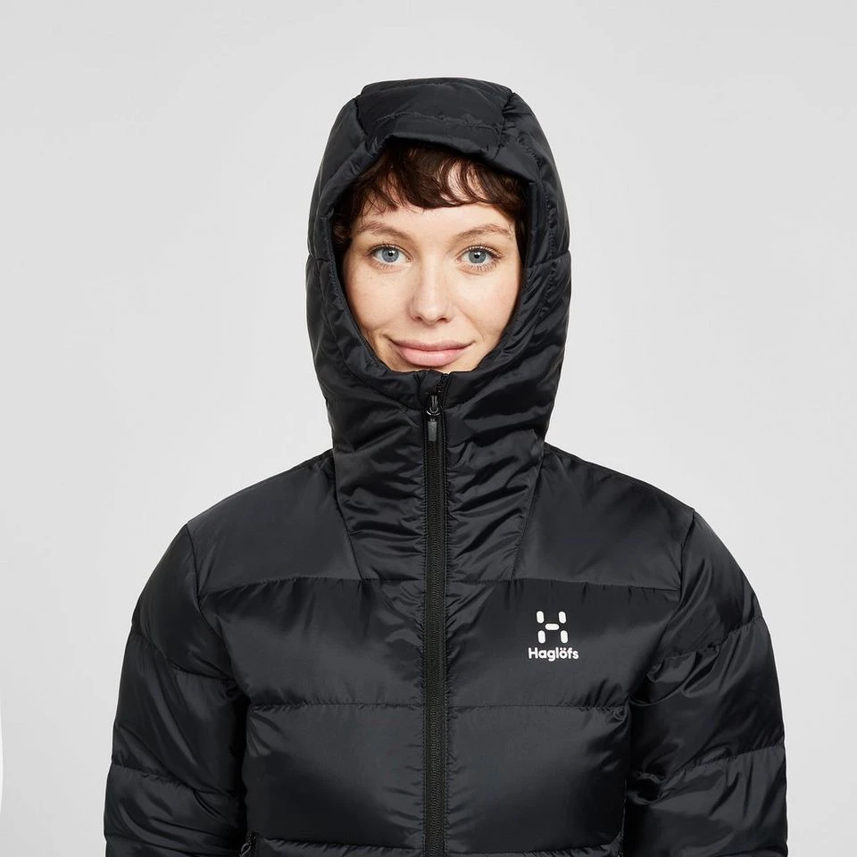 HAGLOFS Women’s Fiction Down Hooded Jacket - Image 4