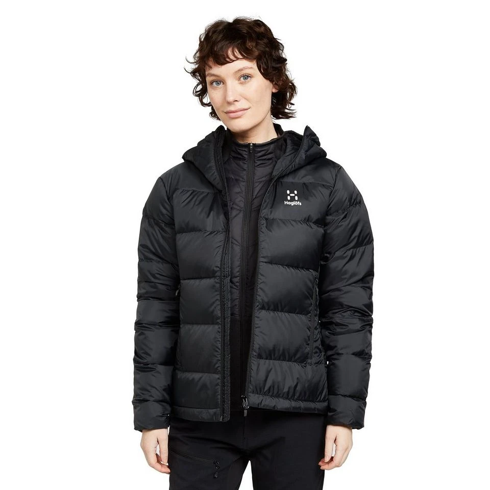 HAGLOFS Women’s Fiction Down Hooded Jacket - Image 8