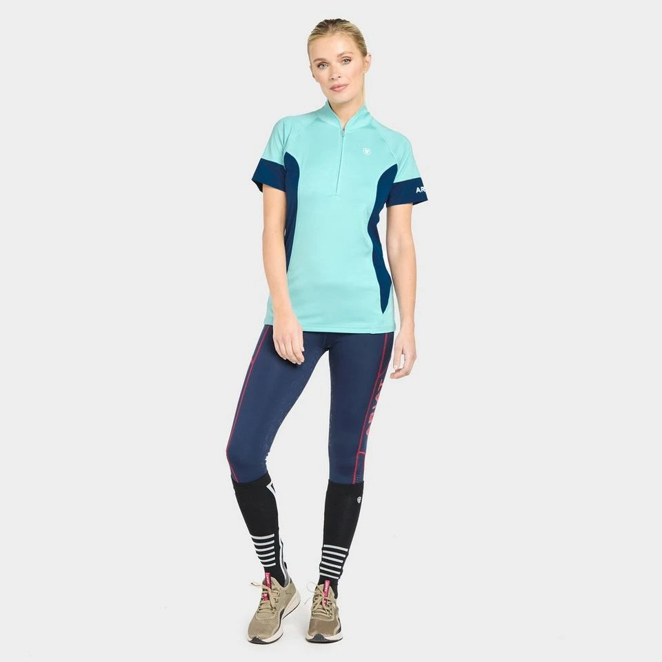 Ariat Women's Cambria Jersey 1/4 Zip Baselayer - Image 3