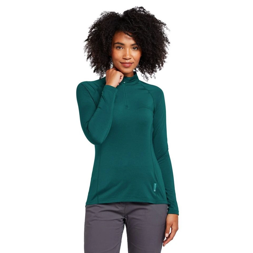 Montane Women’s Dart Thermo Zip Neck T-Shirt - Image 7
