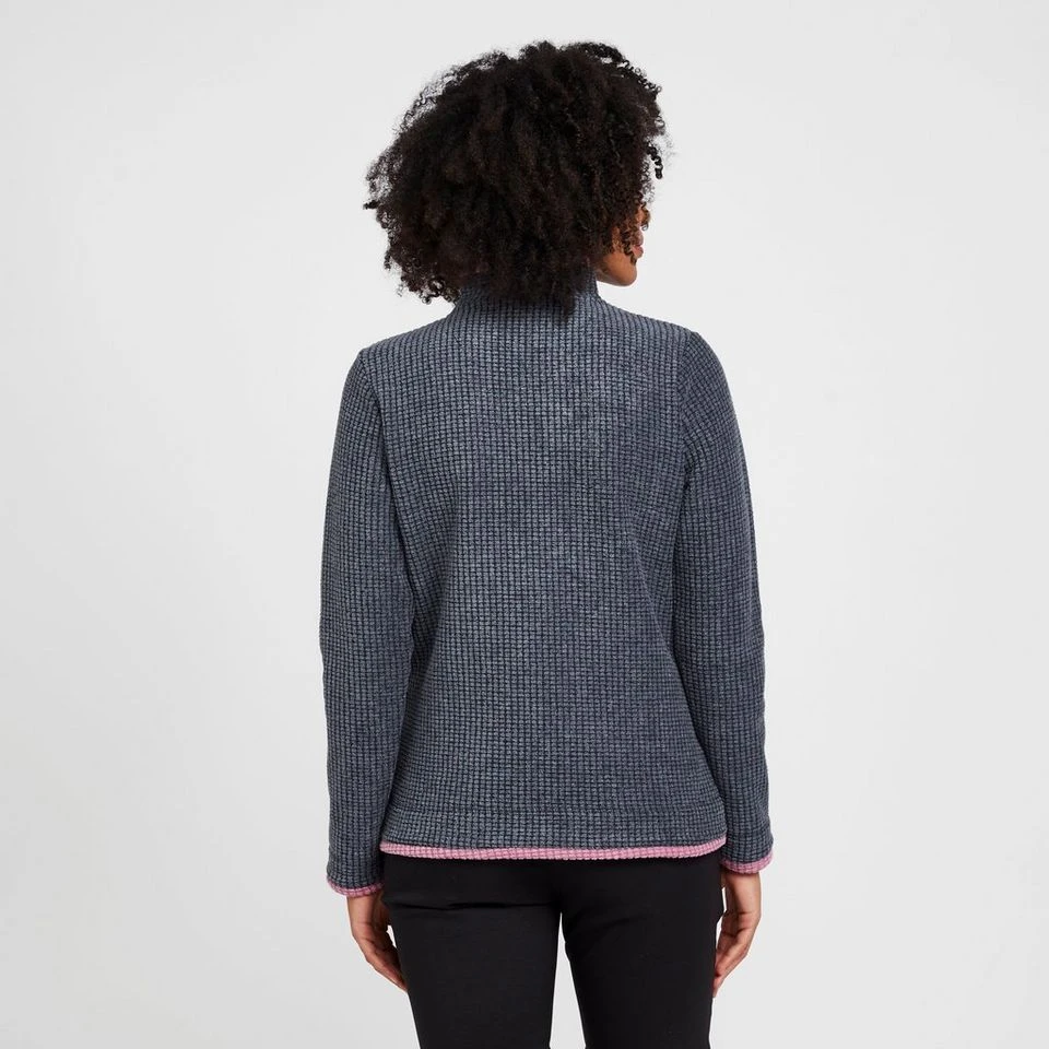 Weird Fish Women's Lynda Grid Half Zip Grid Fleece - Image 2