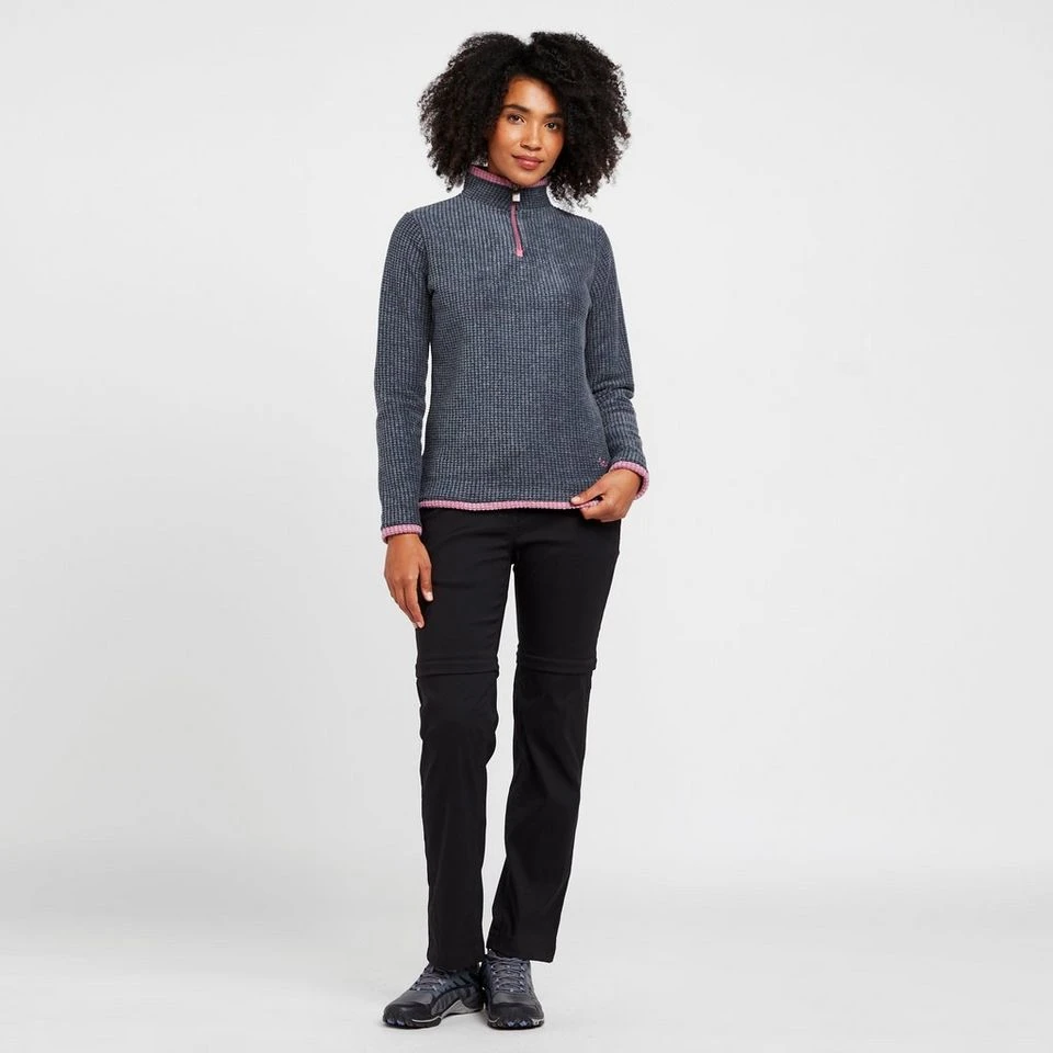 Weird Fish Women's Lynda Grid Half Zip Grid Fleece - Image 3