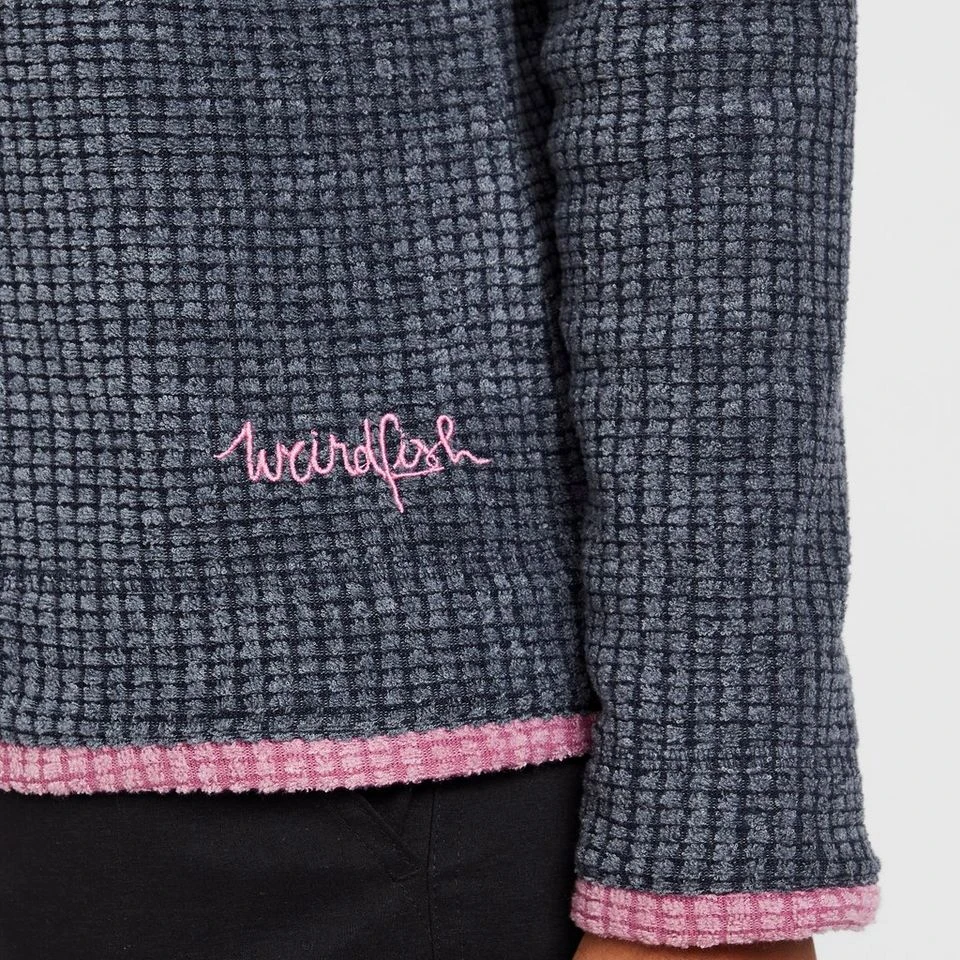 Weird Fish Women's Lynda Grid Half Zip Grid Fleece - Image 6