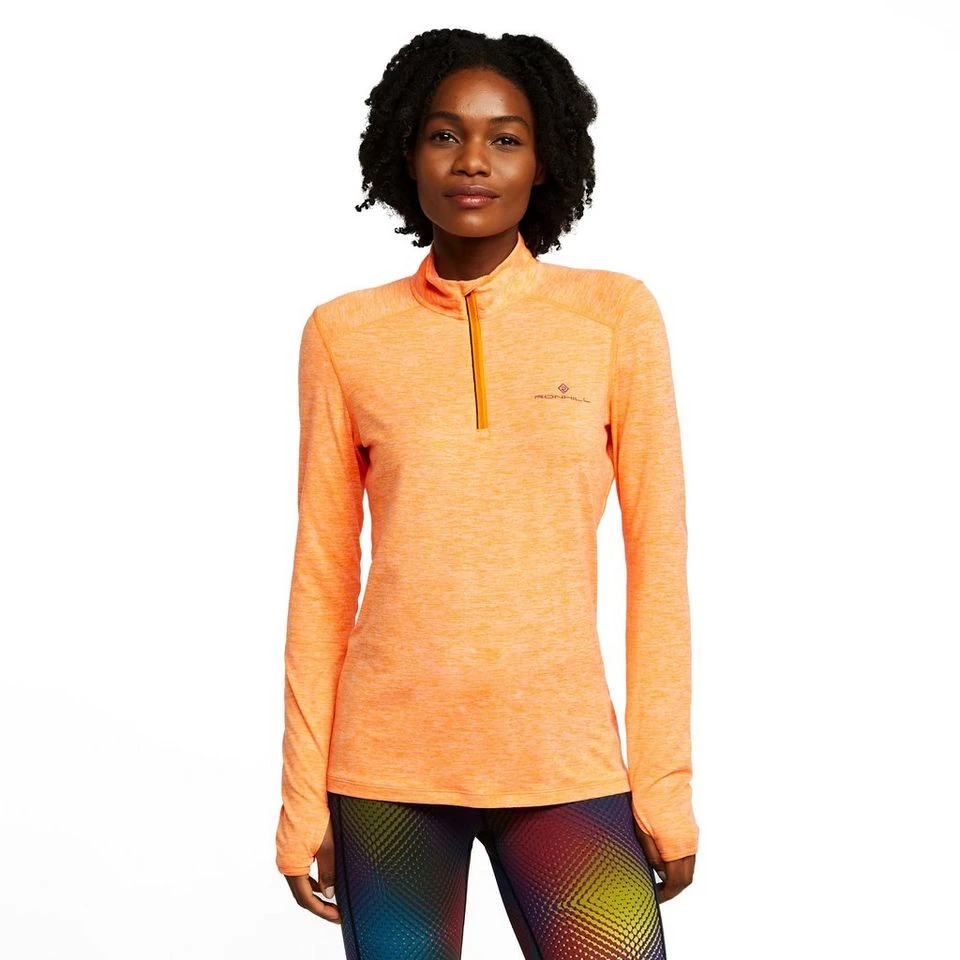 RONHILL Women's Life Practice Half Zip Long Sleeve Tee - Image 8