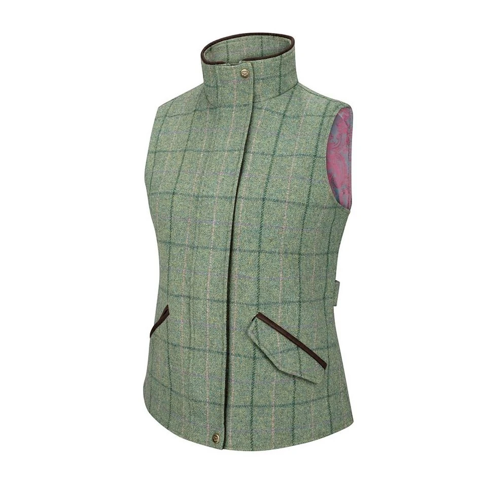 Hoggs Of Fife Women’s Roslin Tech Tweed Waistcoat - Image 3