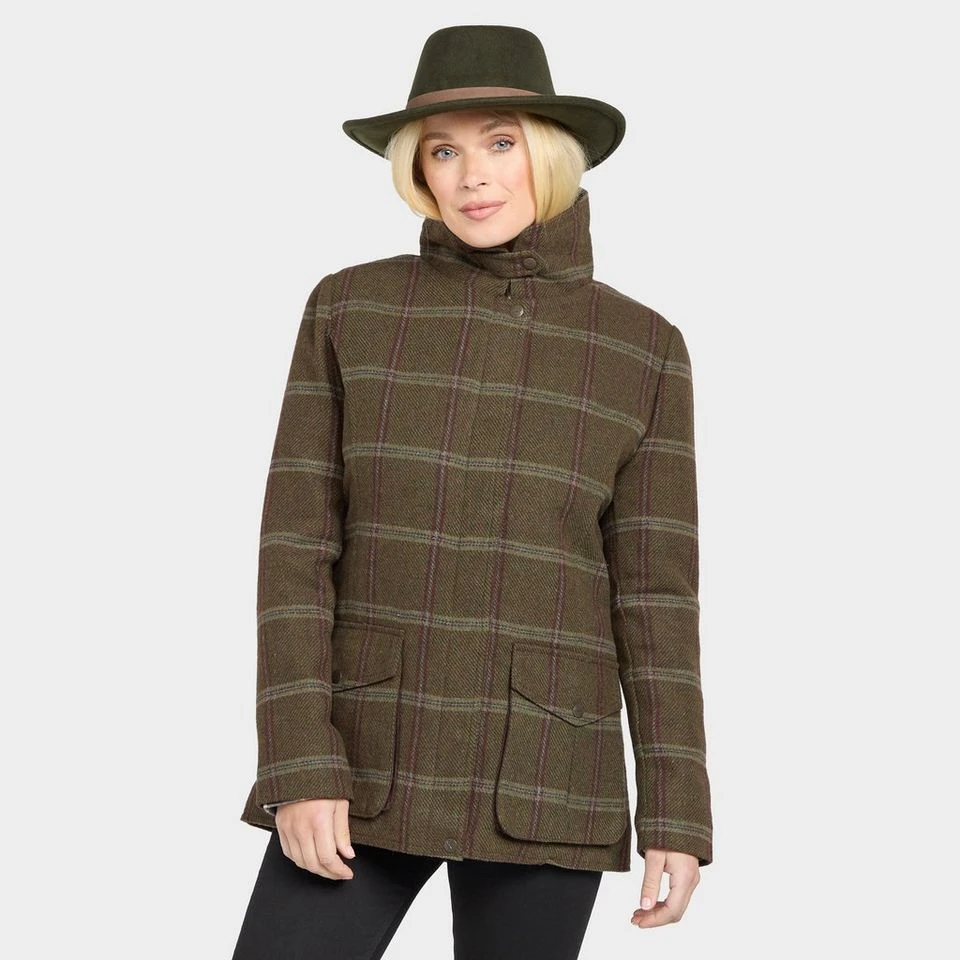 Hoggs Of Fife Women’s Musselburgh Tweed Field Coat