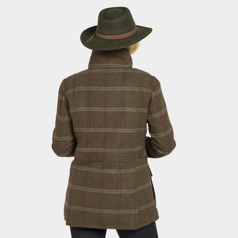 Hoggs Of Fife Women’s Musselburgh Tweed Field Coat - Image 2