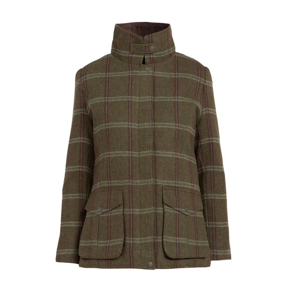 Hoggs Of Fife Women’s Musselburgh Tweed Field Coat - Image 8
