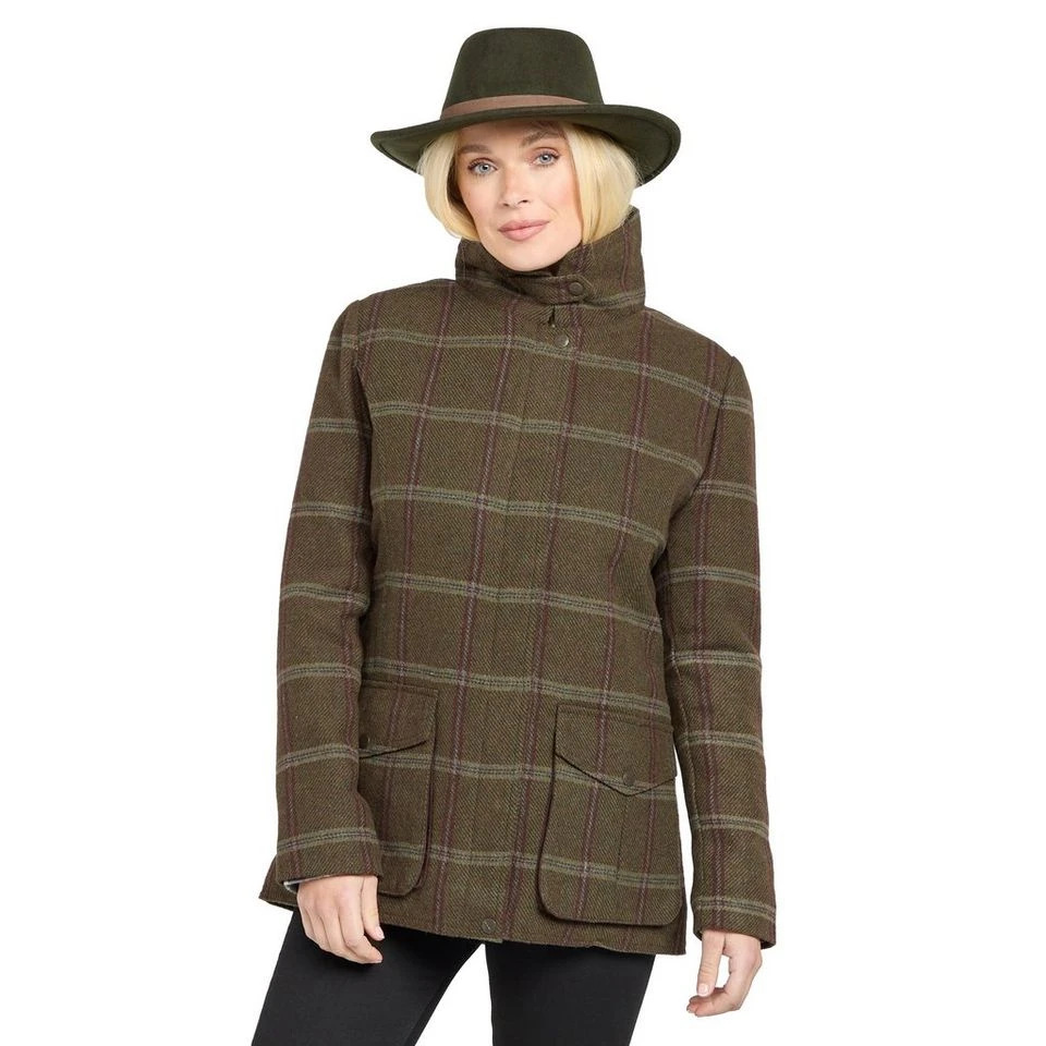 Hoggs Of Fife Women’s Musselburgh Tweed Field Coat - Image 9