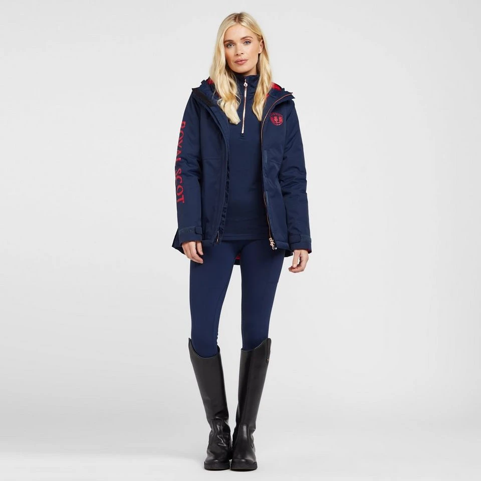 Royal Scot Women’s Waterproof Insulated Jacket In Dark Blue - Image 3