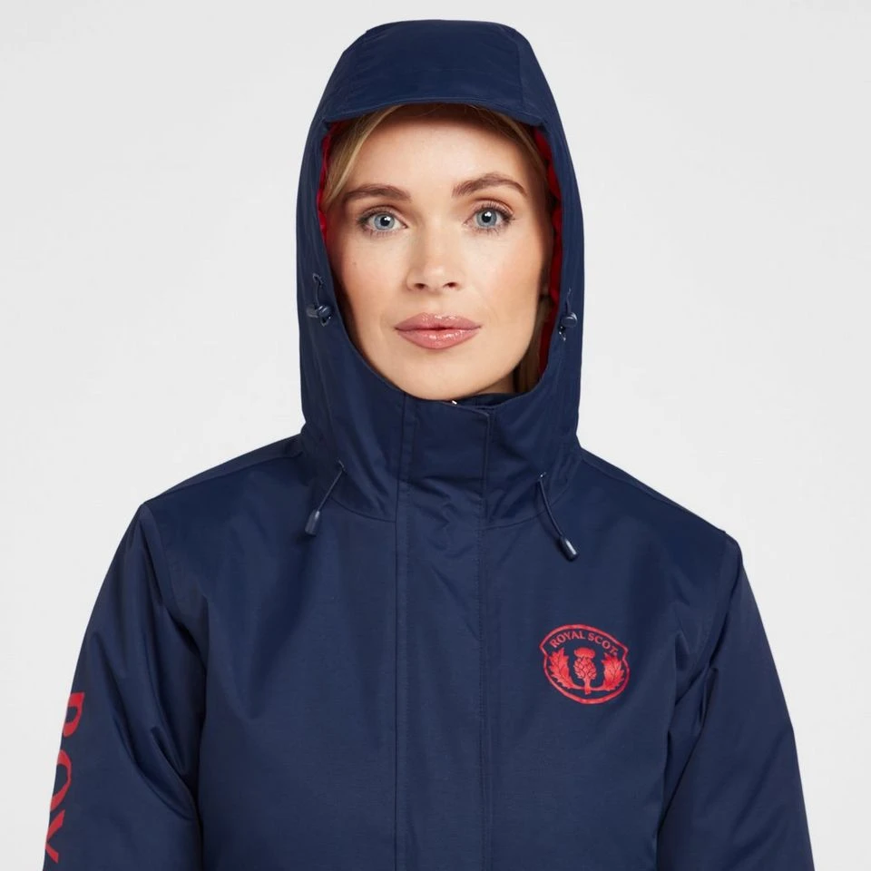 Royal Scot Women’s Waterproof Insulated Jacket In Dark Blue - Image 4