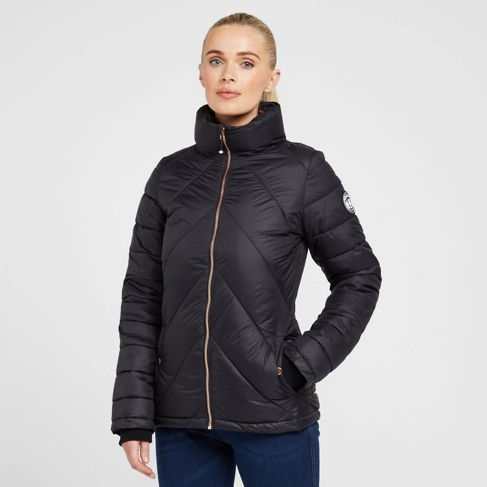 Royal Scot Women’s Baffle Jacket In Black