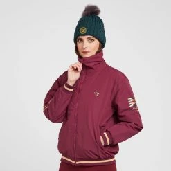 Aubrion Women's Team Jacket In Mulberry