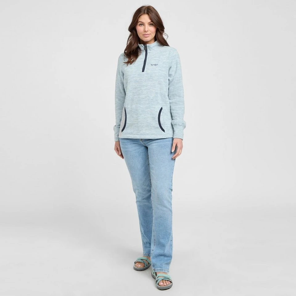 Weird Fish Women’s Nancy Recycled 1/4 Quarter Zip Fleece - Image 3